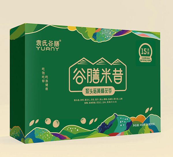 谷膳米昔猴头茹黄精茯苓